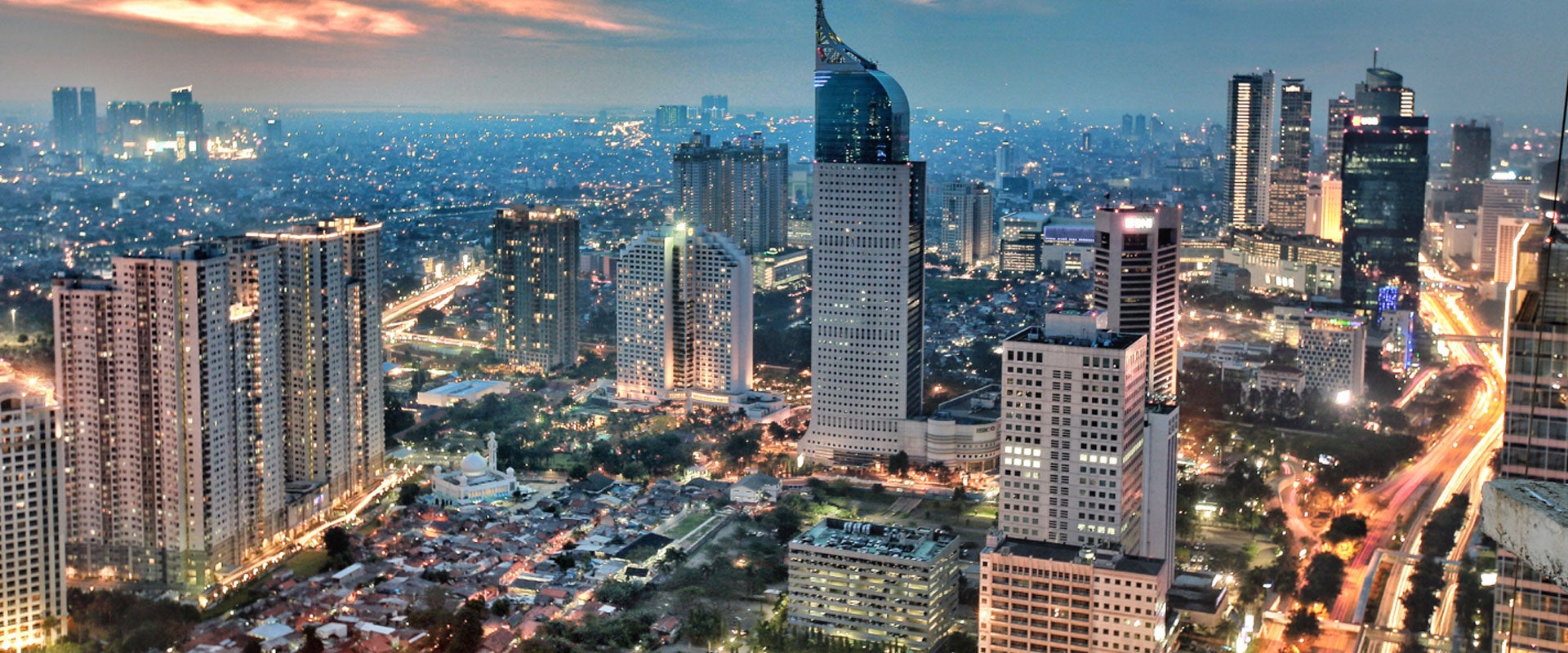Indonesian skyline